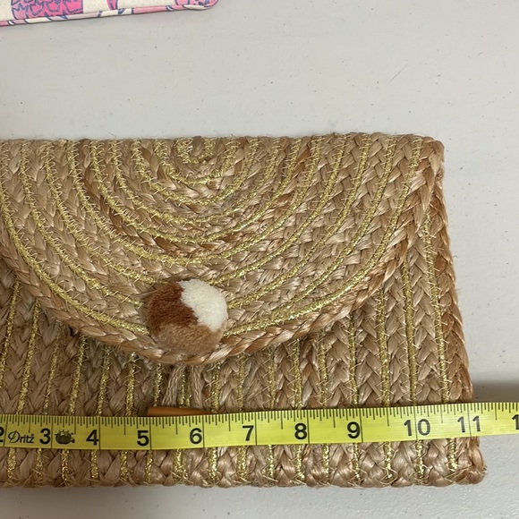 NWT Jute Clutch bag - Picture 6 of 7